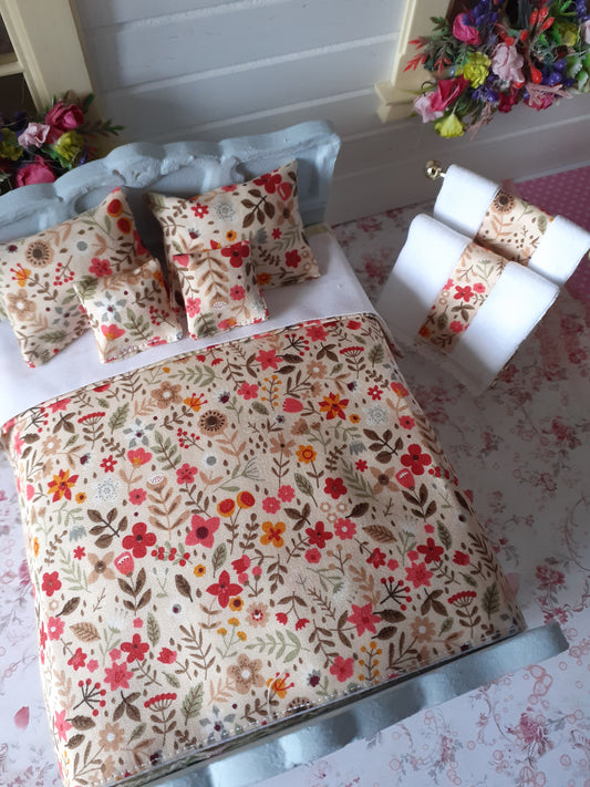 Pretty Bedding with Matching Towels