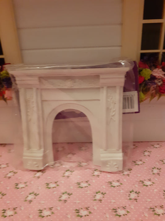 White Decorative Fire Surround